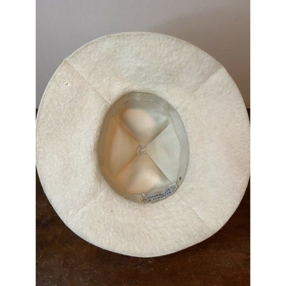 True Vintage Womens Hat Downtown Abbey Lambs Wool - Picture 4 of 12